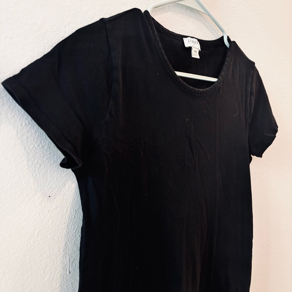 J.Crew Black Cotton Shirt Dress — Size XS - Picture 3 of 8